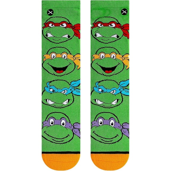 Cool Socks Turtle Boys Teenage Mutant Ninja Turtles Crew Socks TMNT Cartoon Novelty Sock for Big