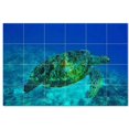 thumbnail image 1 of Turtle Ceramic Tile Mural Kitchen Backsplash Bathroom Shower, 402985-M64, 1 of 3