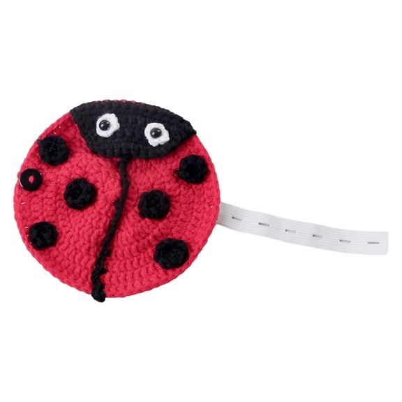 Turtle Clothes - Knitted Ladybug Design Pet Apparel For Warmth, Cute Decoration With Elastic Strap - For Red - Eared Slider Turtles, Leopard Tortoises, Grass Turtles, Aquatic