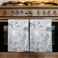 thumbnail image 1 of Turtle Coastal Kitchen Towels Set of 1, Nautical Summer Beach Coral Jellyfish Wooden Absorbent Dish Towels for Kitchen, Microfiber Hand Towel, Quick Drying Tea Towel for Cleaning Dishcloths, 1 of 7