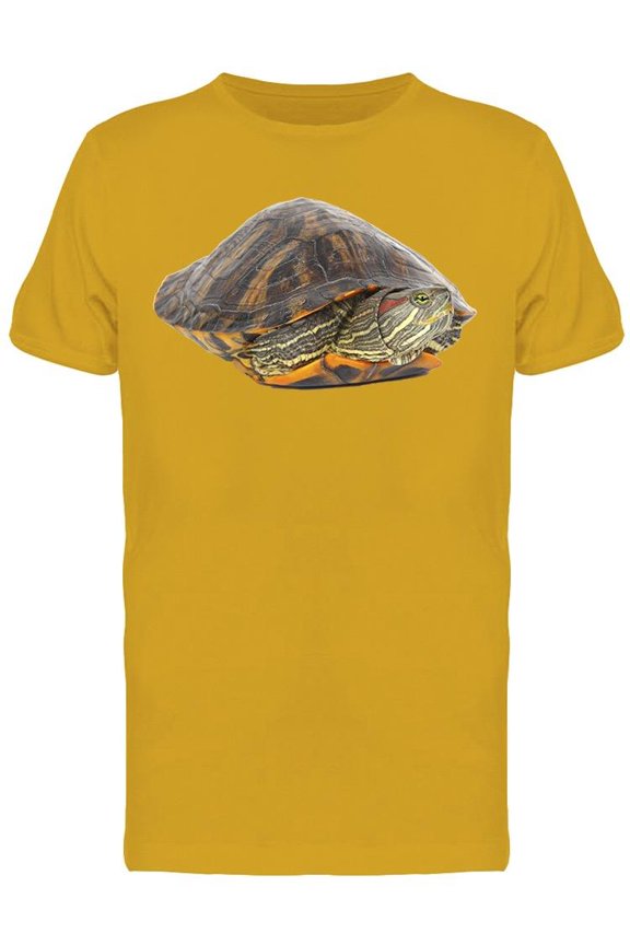 Turtle Coming Out Of His Shell T-Shirt Men -Image by Shutterstock, Male 3X-Large