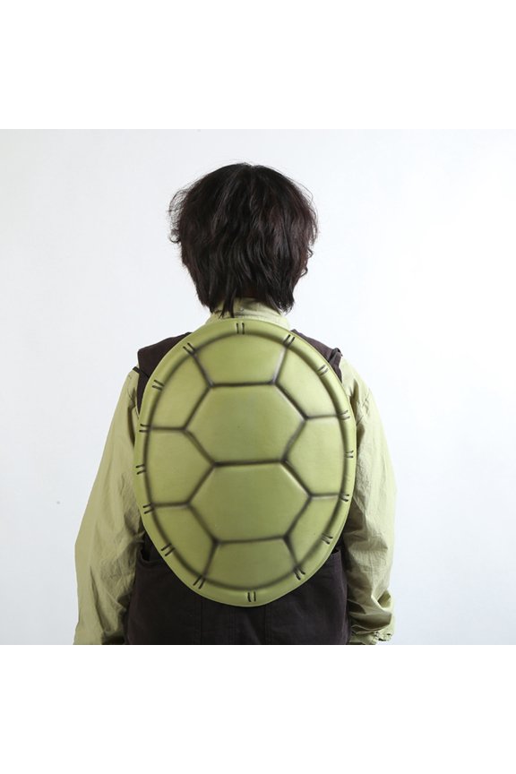 Turtle Costume Shell Prop - Faux Turtle Back for Cosplay, Halloween Party Costume Accessory, Simulation Animal Shell for Dress Up