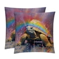 thumbnail image 1 of Turtle Covers Pillows Set of 2 with Unique Patterns, Throw Pillow Inserts for Bed or Couch, Available in 16x16, 18x18, 20x20 Inches for Any Occasion, 1 of 6