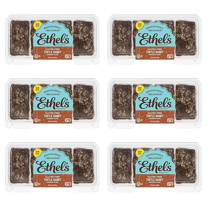 Turtle Dandy Dessert Bars - 24ct (1.5oz Bars), Gluten-Free