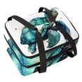 thumbnail image 1 of Turtle Double Layered Insulated Lunch Bag with Two Compartments, Large Capacity, Refrigeration Function, and Hand-Carrying - 7.1x11.4x16.1 Inches, 1 of 6