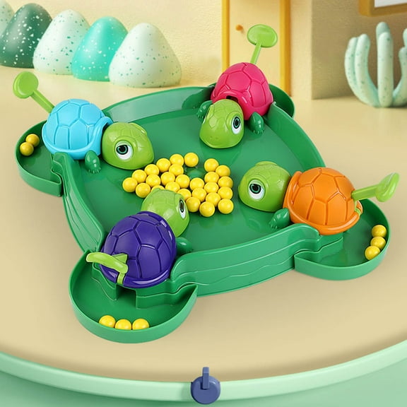 Turtle Eating Beans Game, Fun Interactive Competitive Turtle Eating Beans Game, Parent Child Educational Puzzle Game, Multiplayer Kids Brain Training Toy Hand Eye Coordination Family Party Play