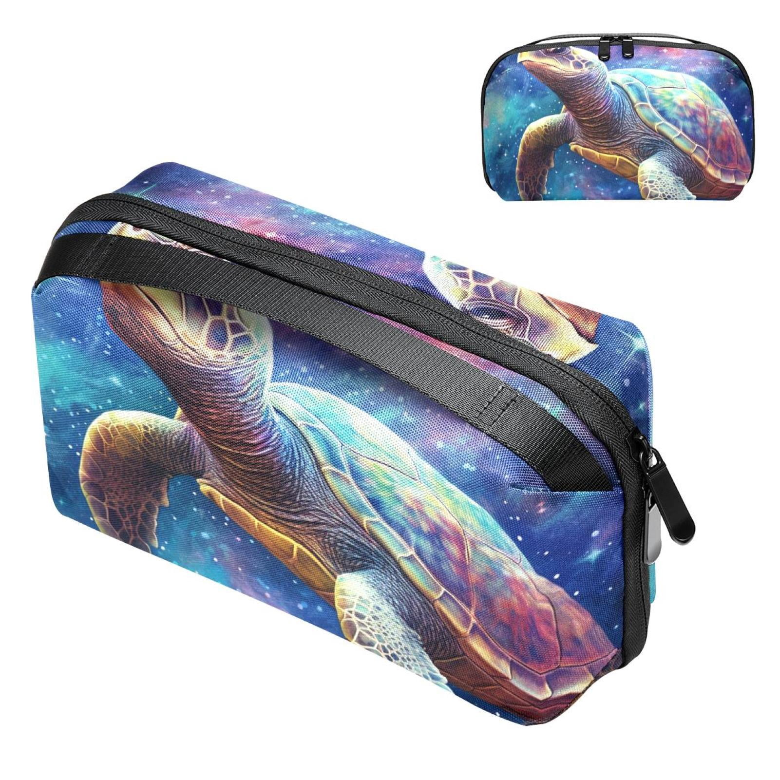 Turtle Electronic Organizer Travel Case, Oxford Fabric Waterproof PC ...