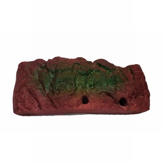 Turtle Floating Basking Platform And Resting Terrace Climbing Dock For Small Amphibians Reptile Aquarium Fish Tank Decor With Crawling Island For Effective Sunbathing (Red)
