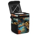 thumbnail image 1 of Turtle Foldable Car Garbage Can with Lid, Leak-proof, Hanging Storage Bag - Trash Can for Car, Car Trash Can, 1 of 6