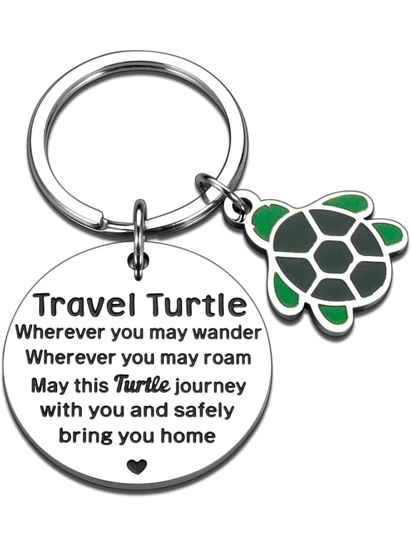 Turtle Gifts for Women Men Back to School Supplies Dorm Room Essentials Turtle Sea Gifts for Teen Girls Boys Beach Gift Turtle Keychain for Best Friends Stuff Summer Gift