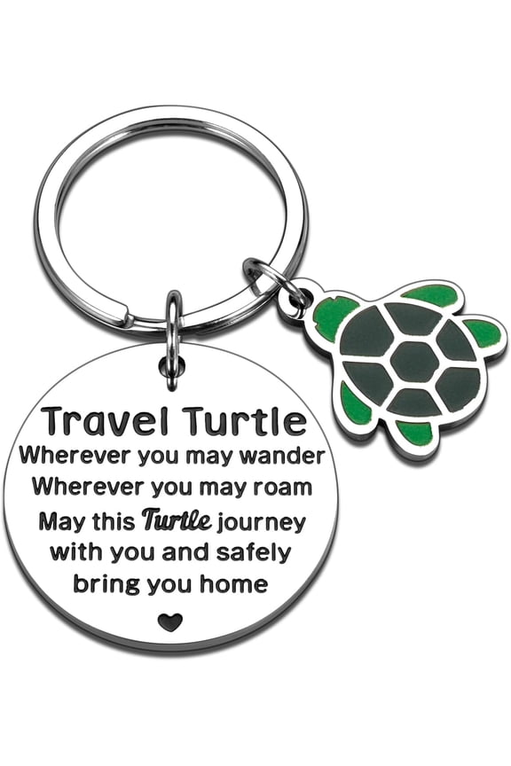 Turtle Gifts for Women Men Back to School Supplies Dorm Room Essentials Turtle Sea Gifts for Teen Girls Boys Beach Gift Turtle Keychain for Best Friends Stuff Summer Gift