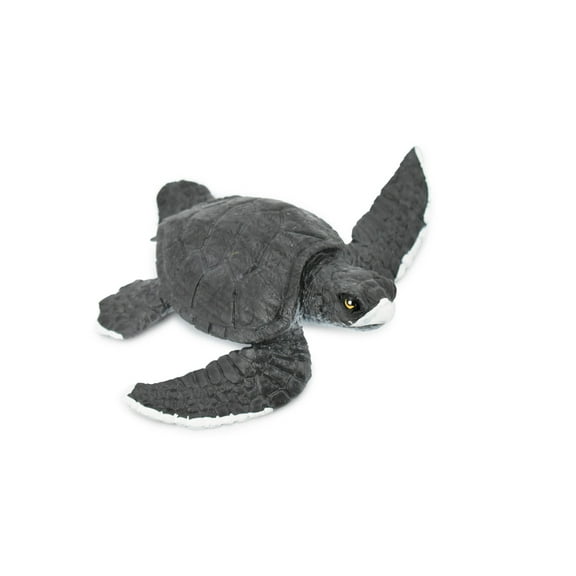 Turtle, Grey Sea Turtle, Museum Quality, Hand Painted, Rubber Reptile, Realistic Toy Figure, Model, Replica, Kids, Educational, Gift, 6" CH350 BB136
