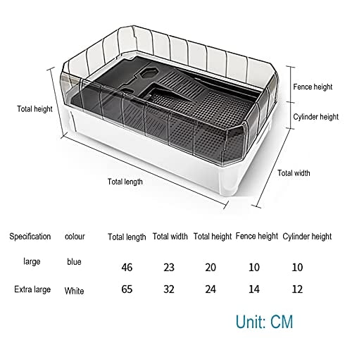 Turtle Habitat Turtle Tank Aquarium, Easy to Change Water, Lake Reptile