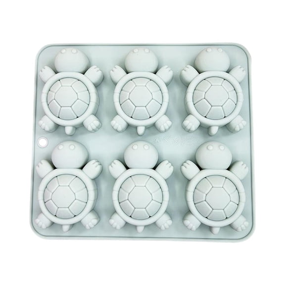 Turtle Ice Cube Tray,Sea Turtle Ice Cube Mold, Tortoise Fondant Candy and Chocolate Making Molds,Sea Turtle Ice Tray, Turtle Shaped Chocolate Candy Silicone Mold Kits