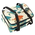thumbnail image 1 of Turtle Insulated Double Layered Lunch Bag with Two Compartments, Large Capacity, and Handheld Design - 7.1x11.4x16.1 Inches, 1 of 6