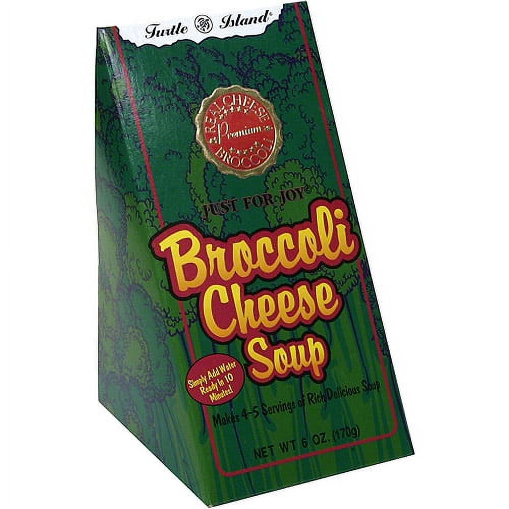 Turtle Island Just for Joy Broccoli Cheese Soup Mix, 6 oz (Pack of 8)