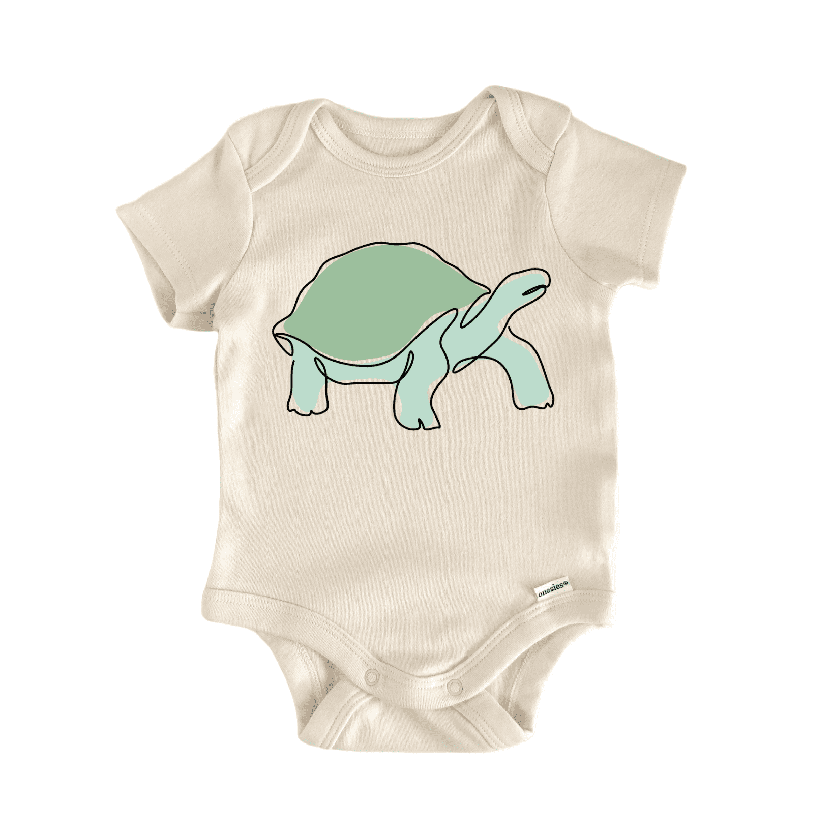 Turtle Line Art - Baby Bodysuit - Walmart.com