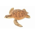 thumbnail image 1 of Turtle, Loggerhead Sea Turtle, Museum Quality, Hand Painted, Rubber Reptile, Realistic Toy Figure, Model, Replica, Kids, Educational, Gift, 3 1/2" CH291 BB128, 1 of 8