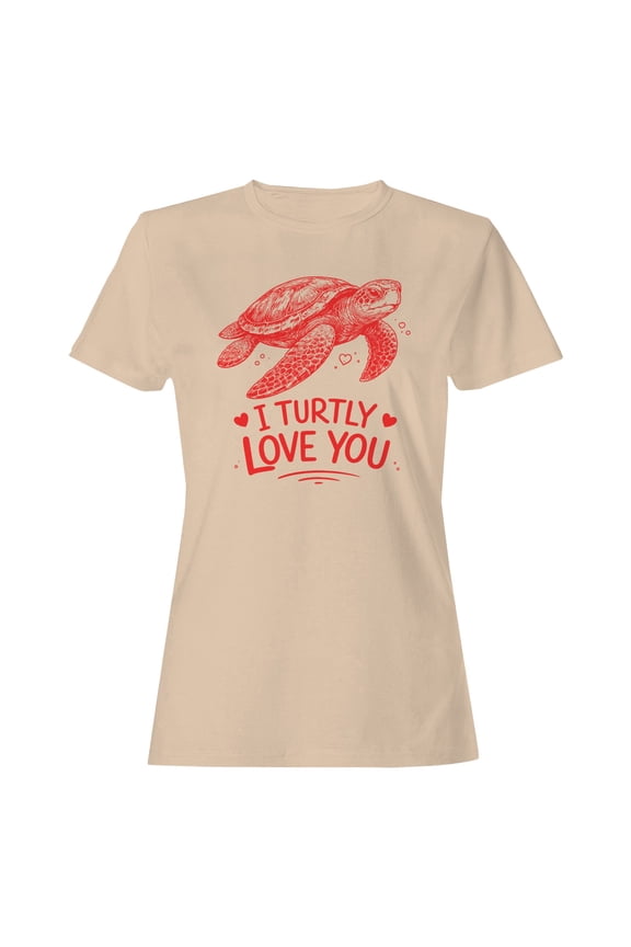 Turtle Love: I Turtly Love You Women's T-shirt