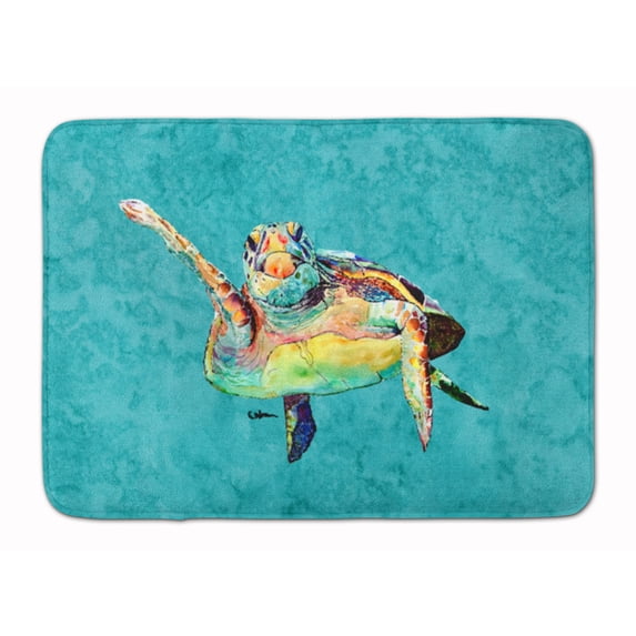 Turtle Machine Washable Memory Foam Mat