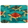 thumbnail image 1 of Turtle Machine Washable Non-Slip Polyester Door Rugs Office Rug Indoor Rug, 1 of 6