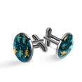 thumbnail image 1 of Turtle Men's Stainless Steel Shirt Cufflink Set - Suitable for Formal Attire - for Weddings and Business Meetings, 1 of 6