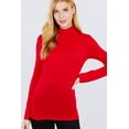 thumbnail image 1 of Turtle Neck Rayon Jersey Top, 1 of 28