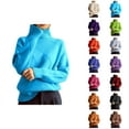 thumbnail image 1 of Turtle Neck Sweater for Women 2026 Fall Winter Casual Long Sleeve Knitted Plain Pullover Sweater Jumper Tops, 1 of 4