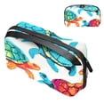 thumbnail image 1 of Turtle Oxford Cloth Waterproof Storage Pouch for Electronic Devices - Hard Drive Cases, Charger Case, Small Travel Case, Cable Organizer Storage - 5.9x9.44x3.14 in, 1 of 6