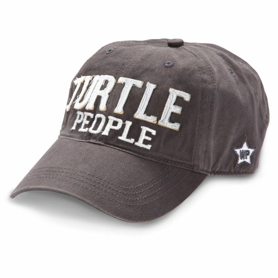 Turtle People - Dark Gray Adjustable Hat