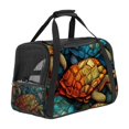 Turtle Pet Carrier Bag for Small Dogs and s Durable Fabric 900D