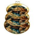 thumbnail image 1 of Turtle Plastic Discs Iron Pillar Dessert Table Stand for Parties and Events - Stylish Display for Weddings, 1 of 6