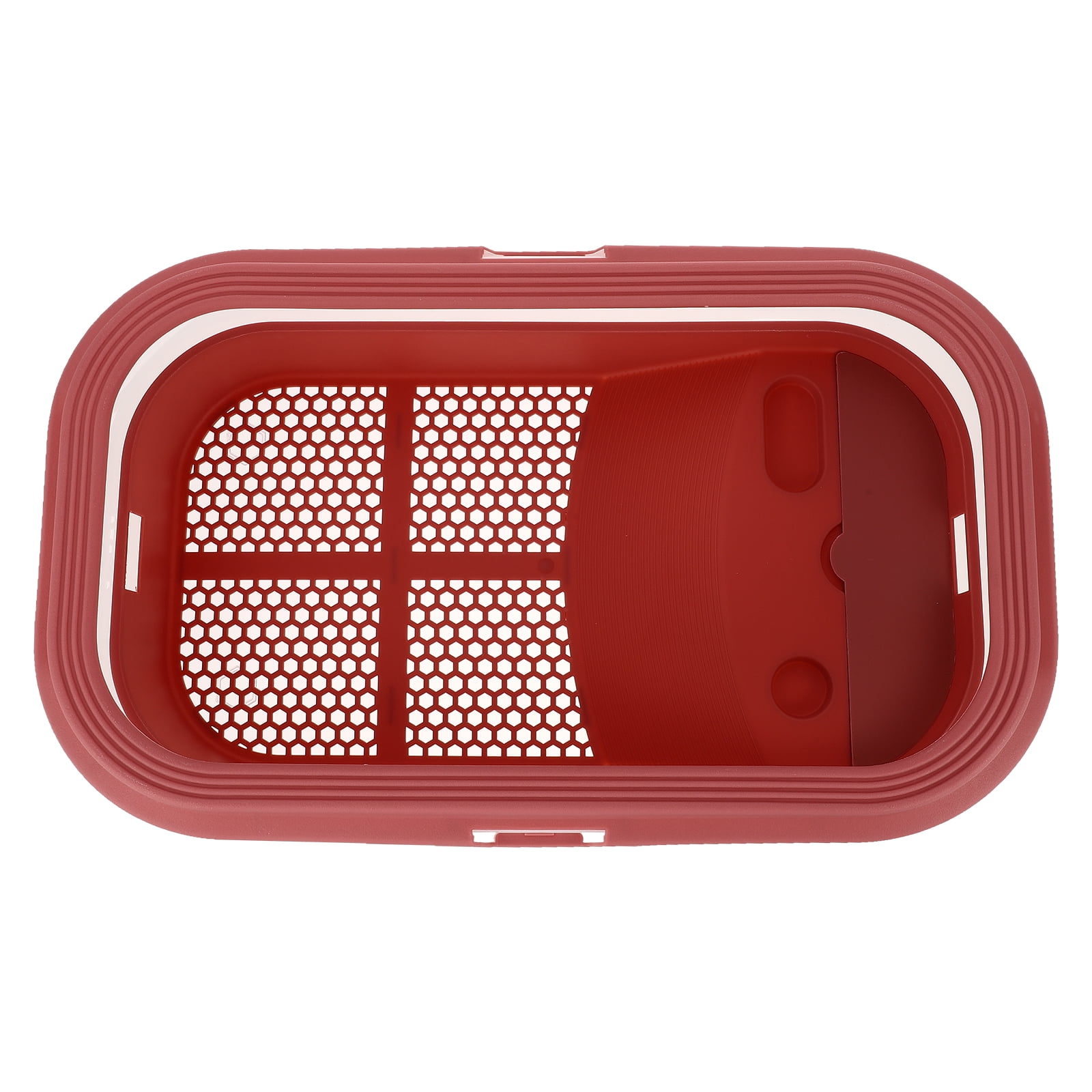 Worgeous 1Pcs Plastic Tortoise Tank with Feeding Box 46X27X14cm