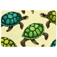 thumbnail image 1 of Turtle Polyester Chair Rug Mat, Non-Slip and Machine Washable Area Rugs, 1 of 6