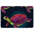 thumbnail image 1 of Turtle Polyester Non-Slip Machine Washable Door Rug Game Mat Kitchen Rug Office Rugs, 1 of 6