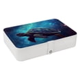 thumbnail image 1 of Turtle Portable PU Leather Jewelry Display Organizer Box with Removable Compartment, 1 of 6