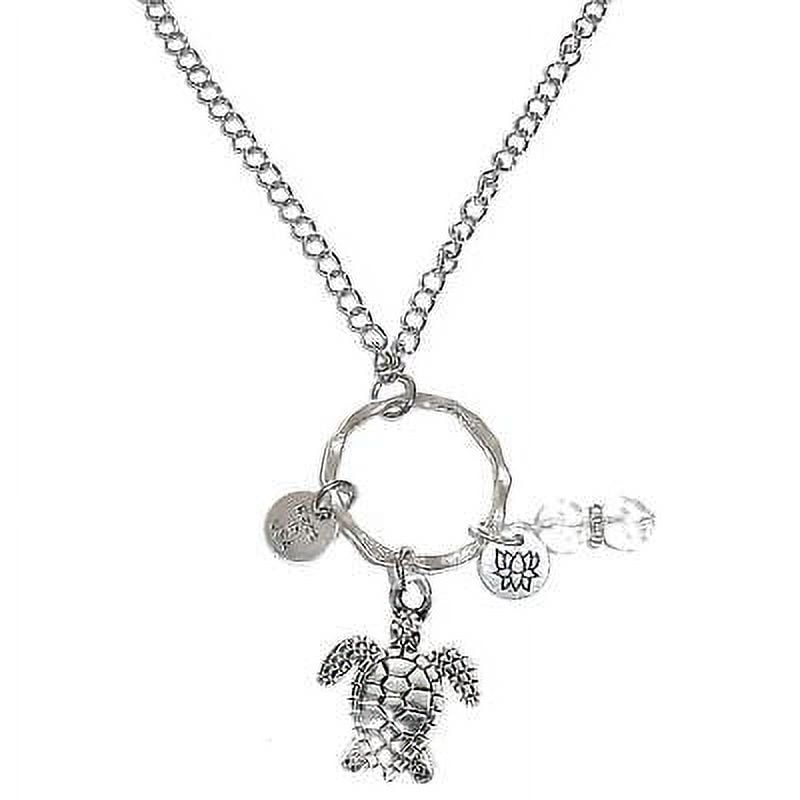 Turtle rear view shop mirror charm