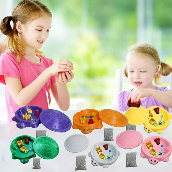 Turtle Sandbox Desk Toy,with Tools, Garden Kit,Stress Relief Novelty Gift, Decor Desktop Accessories for Home