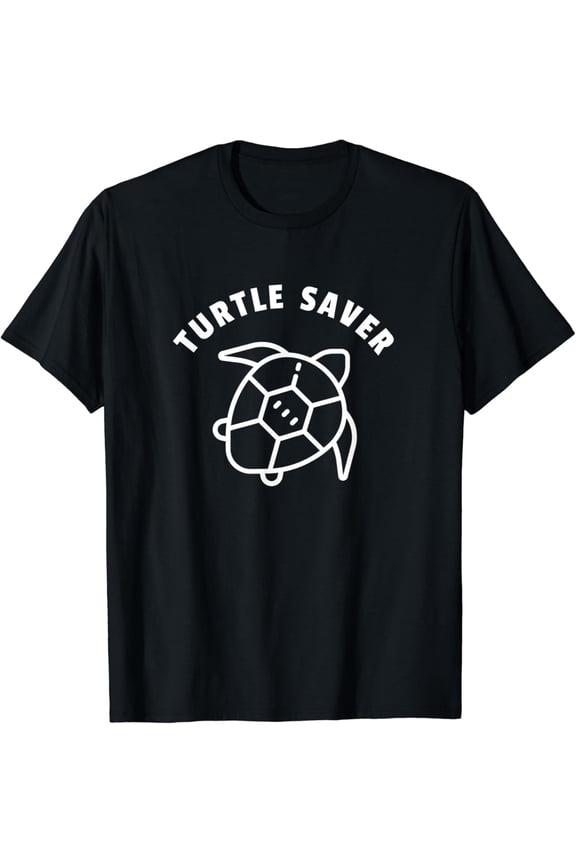 Turtle Saver Quote Sea Turtle Graphic Animal Rescue T-Shirt