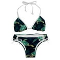 thumbnail image 1 of Turtle Seamless Detachable Sponge Adjustable Strap Bikini Set Swimsuit Two-Pack Swimming Suits - Beach Vacation Swimwear, 1 of 6