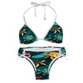 thumbnail image 1 of Turtle Seamless Detachable Sponge Adjustable Strap Bikini Set Two-Pack - Ideal for Beach & Pool Parties, 1 of 6