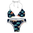 thumbnail image 1 of Turtle Seamless Detachable Sponge Adjustable Strap Bikini Set Two-Pack - Ideal for Beach & Pool Parties, 1 of 6