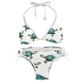 thumbnail image 1 of Turtle Seamless Detachable Sponge Adjustable Strap Bikini Set Two-Pack Swimsuit Suit Beach Pool Party, 1 of 6