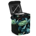 thumbnail image 1 of Turtle Seamless Foldable Car Trash Can with Lid, Leak-proof Mini Garbage Bin, Hanging Storage Bag, 1 of 6