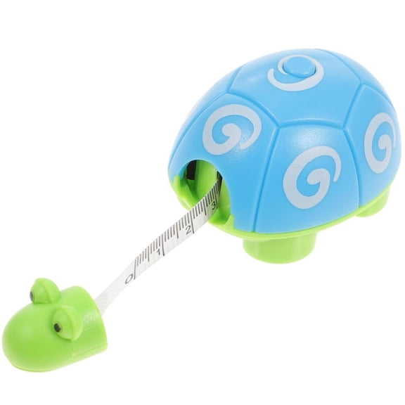Turtle Shaped Soft Tape Measure, 1 Piece, Retractable Body Measuring Tape for Chest, Waist, Thigh, Portable Plastic Ruler