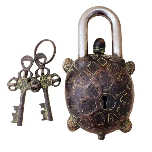 Turtle Shaped Unique Pad Lock
