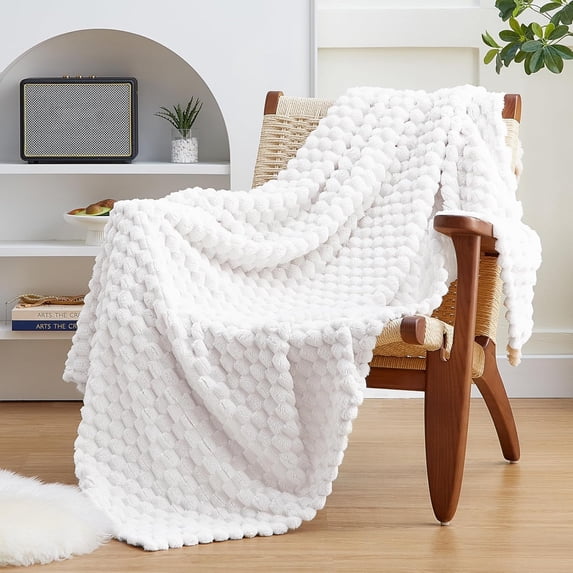 Turtle Shell Bling Turtle Shell Twin Size Throw Blanket White 60