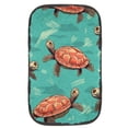 thumbnail image 1 of Turtle Soft Furry Printed Car Armrest Pad Cover Accessories Mat - 12.5x8.2 Inch, 1 of 6