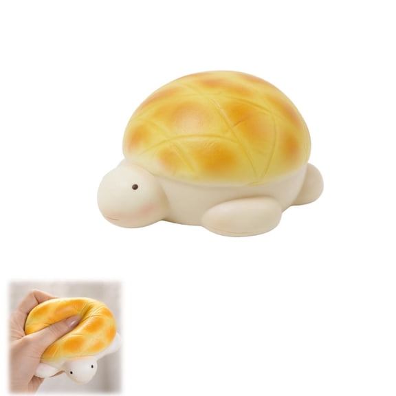 Turtle Squishy Fidget Toy Slow Rising Stress Relief Ball, Squishy Tortoise Slow Rising Toy for Kids Adult Anxiety Relief, Sensory Toys Desk Squishy Gadgets