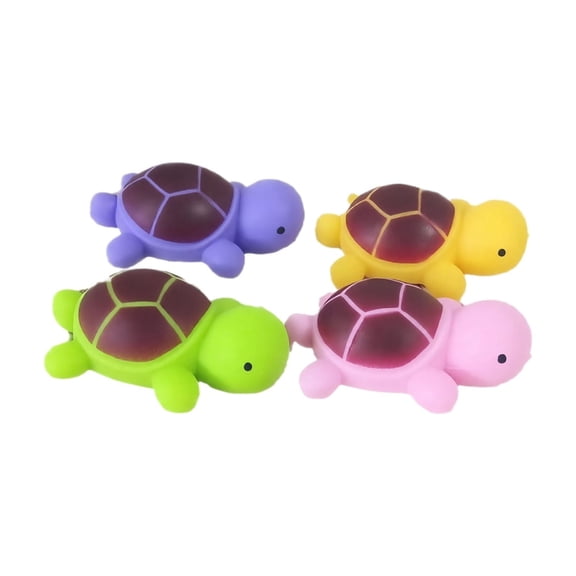 Turtle Squishy Relaxation Toy with Soft Squeezable Design, Random Color, for Kids and Adults, Squeeze Toy